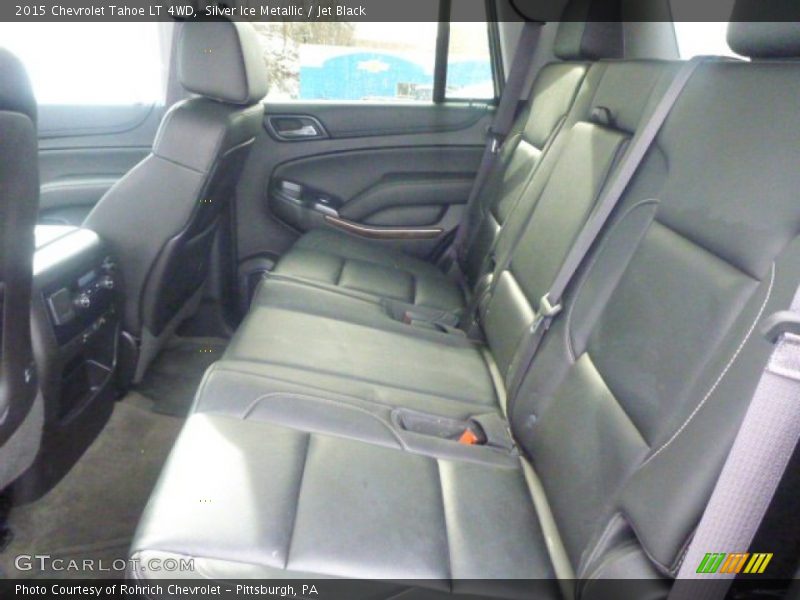 Silver Ice Metallic / Jet Black 2015 Chevrolet Tahoe LT 4WD