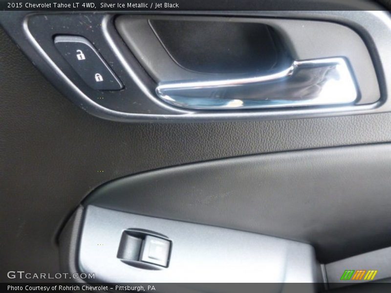 Silver Ice Metallic / Jet Black 2015 Chevrolet Tahoe LT 4WD