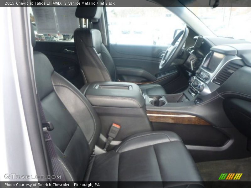 Silver Ice Metallic / Jet Black 2015 Chevrolet Tahoe LT 4WD