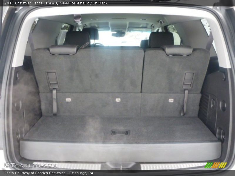 Silver Ice Metallic / Jet Black 2015 Chevrolet Tahoe LT 4WD