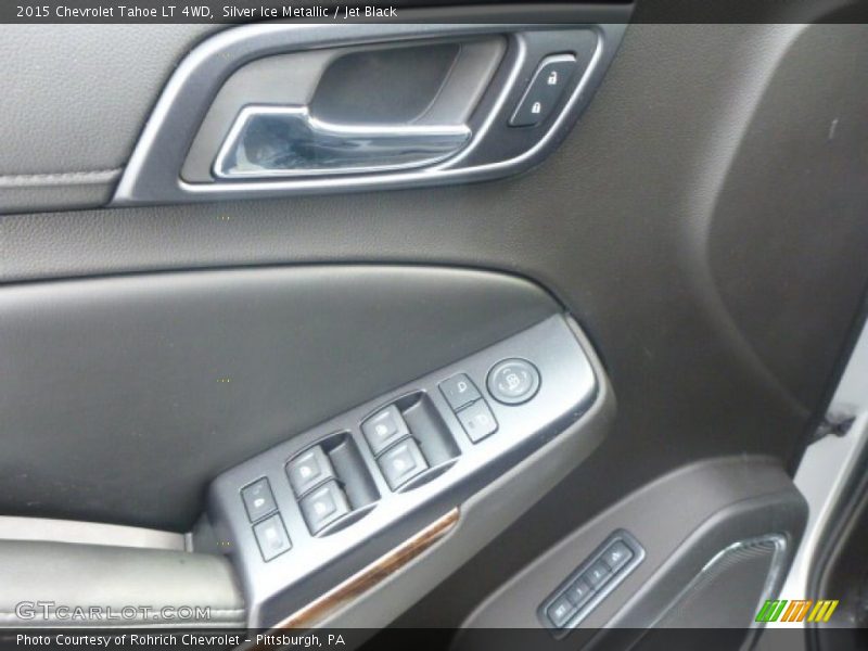 Silver Ice Metallic / Jet Black 2015 Chevrolet Tahoe LT 4WD