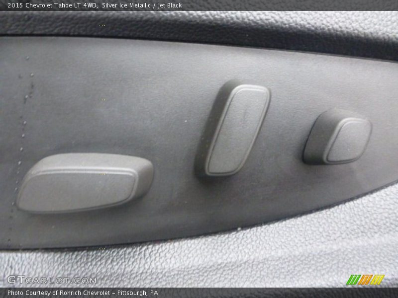 Silver Ice Metallic / Jet Black 2015 Chevrolet Tahoe LT 4WD