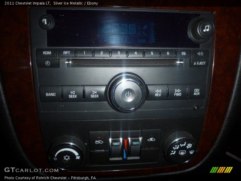 Silver Ice Metallic / Ebony 2011 Chevrolet Impala LT