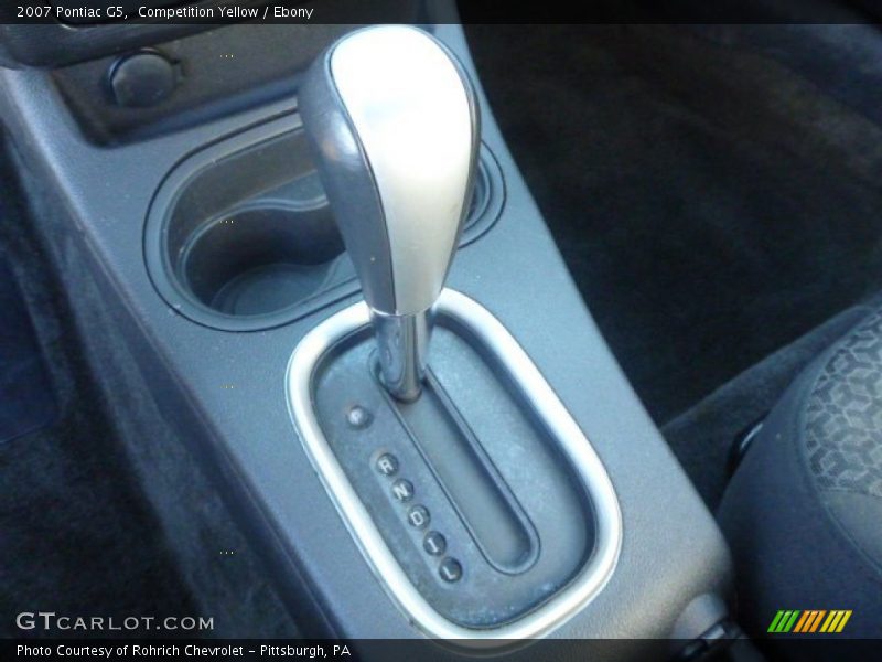 Competition Yellow / Ebony 2007 Pontiac G5