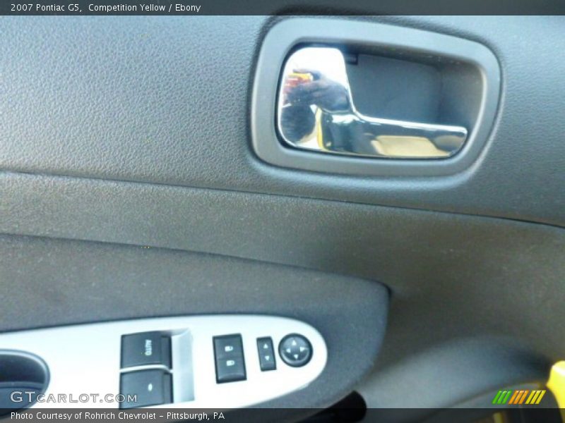 Competition Yellow / Ebony 2007 Pontiac G5