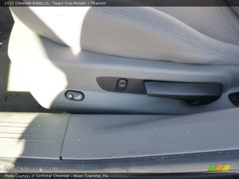 Taupe Gray Metallic / Titanium 2012 Chevrolet Malibu LS
