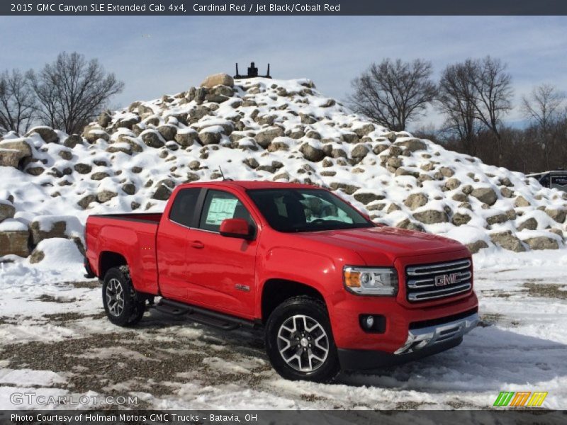 Front 3/4 View of 2015 Canyon SLE Extended Cab 4x4