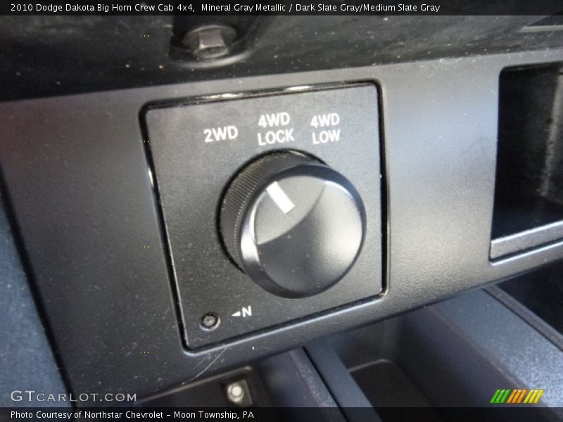 Mineral Gray Metallic / Dark Slate Gray/Medium Slate Gray 2010 Dodge Dakota Big Horn Crew Cab 4x4