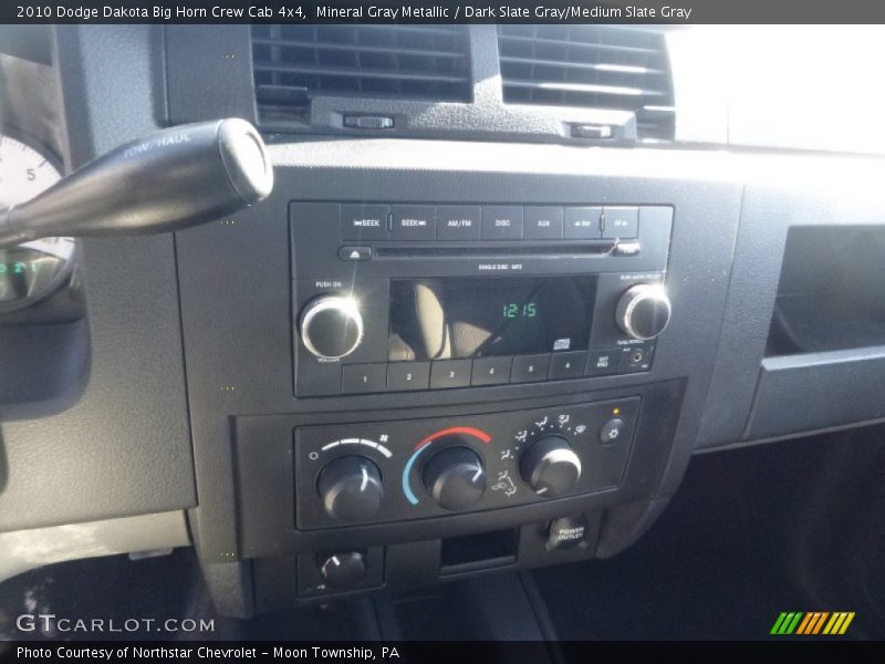 Mineral Gray Metallic / Dark Slate Gray/Medium Slate Gray 2010 Dodge Dakota Big Horn Crew Cab 4x4