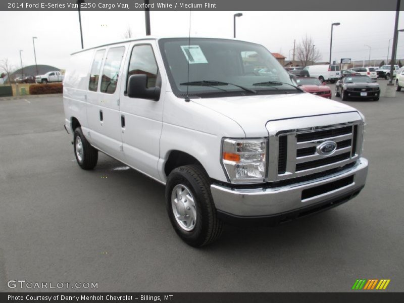Oxford White / Medium Flint 2014 Ford E-Series Van E250 Cargo Van