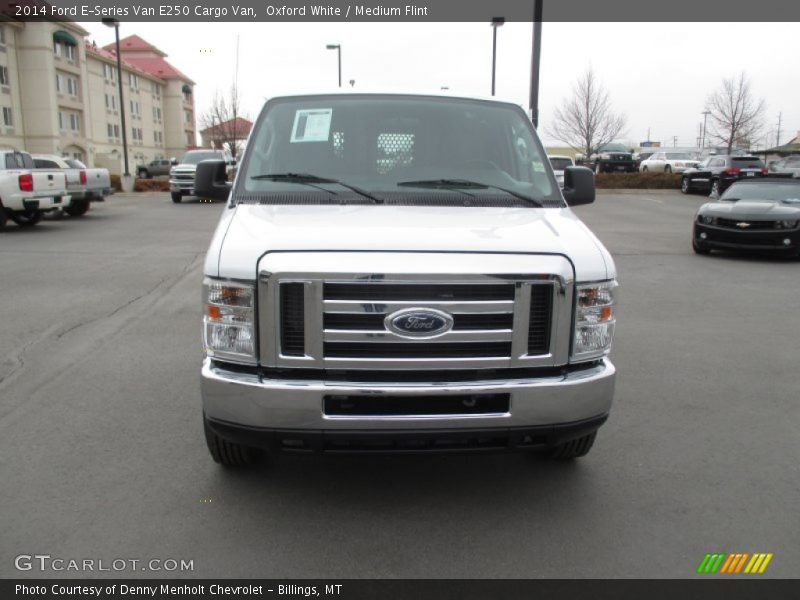 Oxford White / Medium Flint 2014 Ford E-Series Van E250 Cargo Van