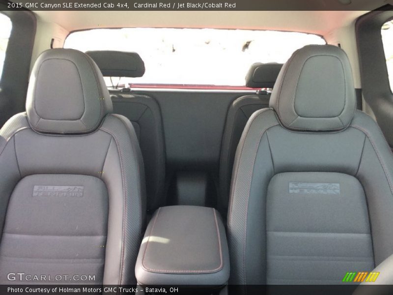 Cardinal Red / Jet Black/Cobalt Red 2015 GMC Canyon SLE Extended Cab 4x4