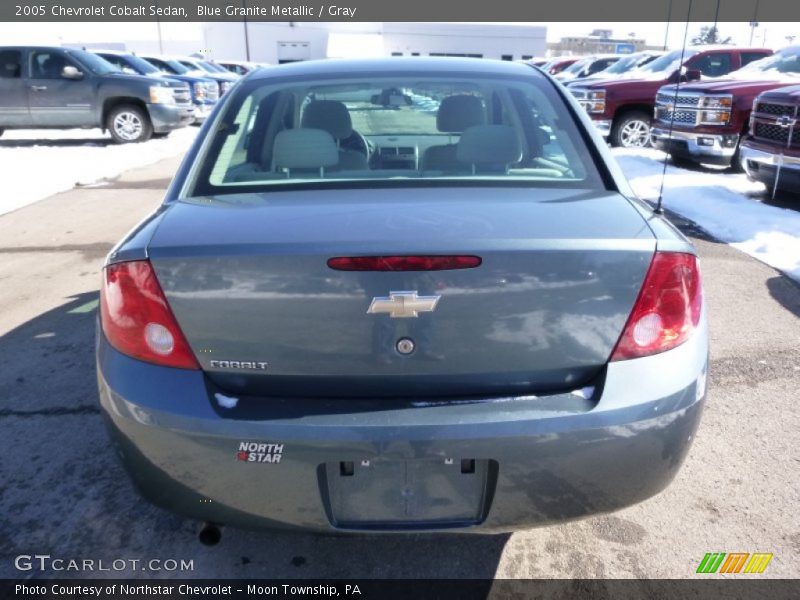 Blue Granite Metallic / Gray 2005 Chevrolet Cobalt Sedan
