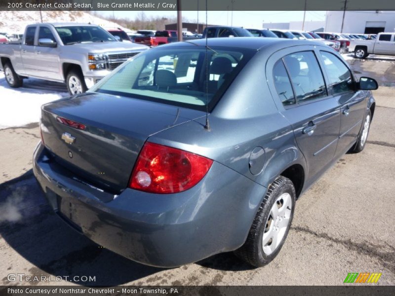 Blue Granite Metallic / Gray 2005 Chevrolet Cobalt Sedan