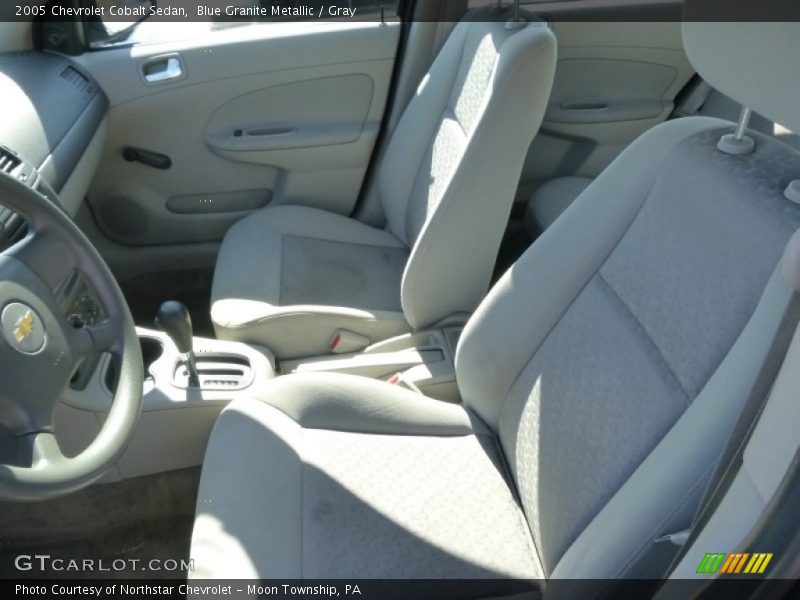 Blue Granite Metallic / Gray 2005 Chevrolet Cobalt Sedan