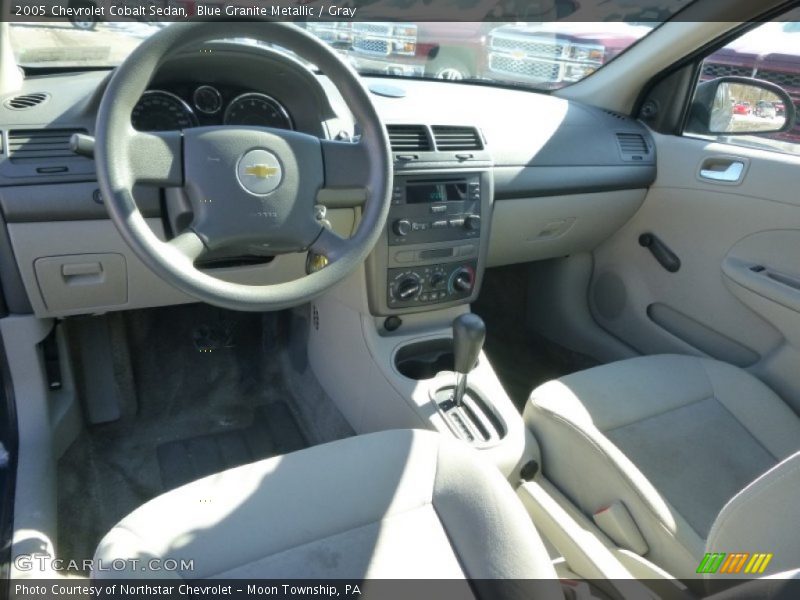 Blue Granite Metallic / Gray 2005 Chevrolet Cobalt Sedan