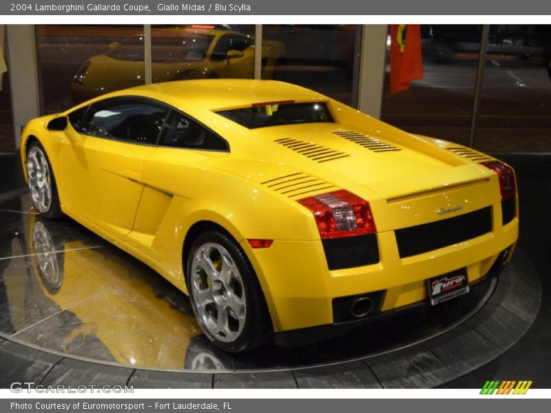 Giallo Midas / Blu Scylla 2004 Lamborghini Gallardo Coupe