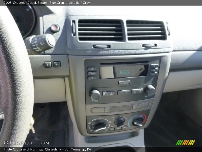 Blue Granite Metallic / Gray 2005 Chevrolet Cobalt Sedan