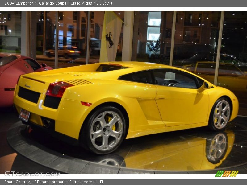 Giallo Midas / Blu Scylla 2004 Lamborghini Gallardo Coupe