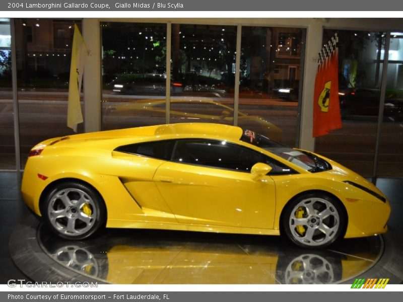 Giallo Midas / Blu Scylla 2004 Lamborghini Gallardo Coupe