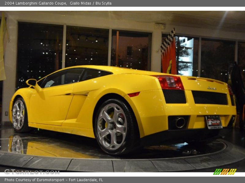 Giallo Midas / Blu Scylla 2004 Lamborghini Gallardo Coupe