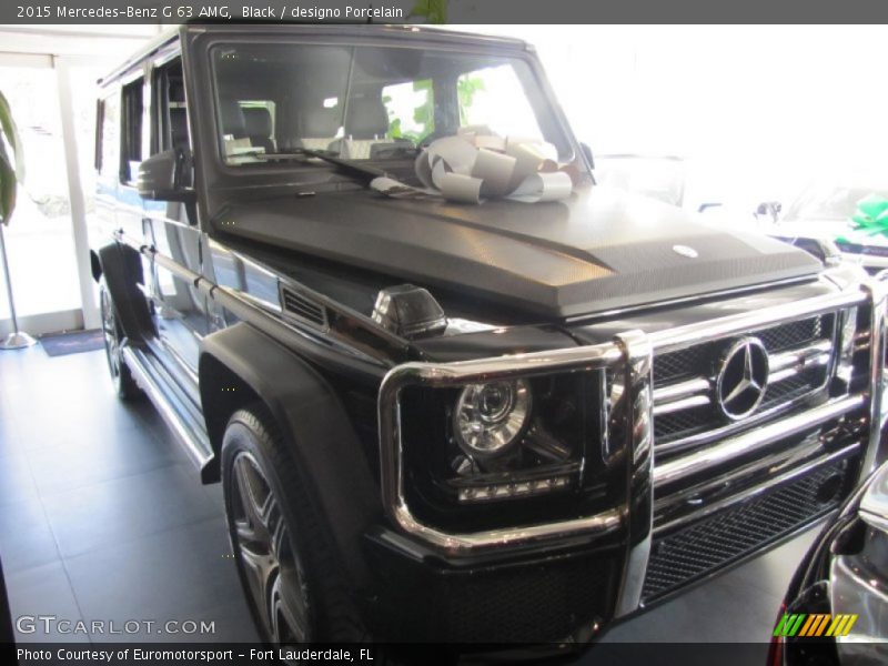 Black / designo Porcelain 2015 Mercedes-Benz G 63 AMG