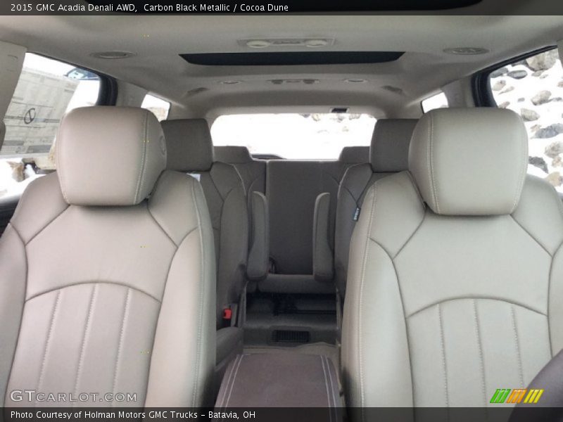 Carbon Black Metallic / Cocoa Dune 2015 GMC Acadia Denali AWD