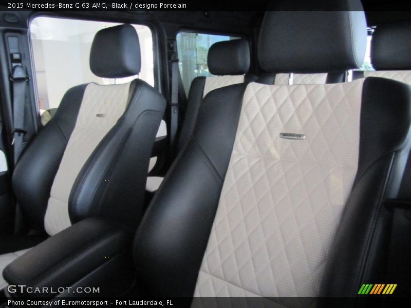 Front Seat of 2015 G 63 AMG