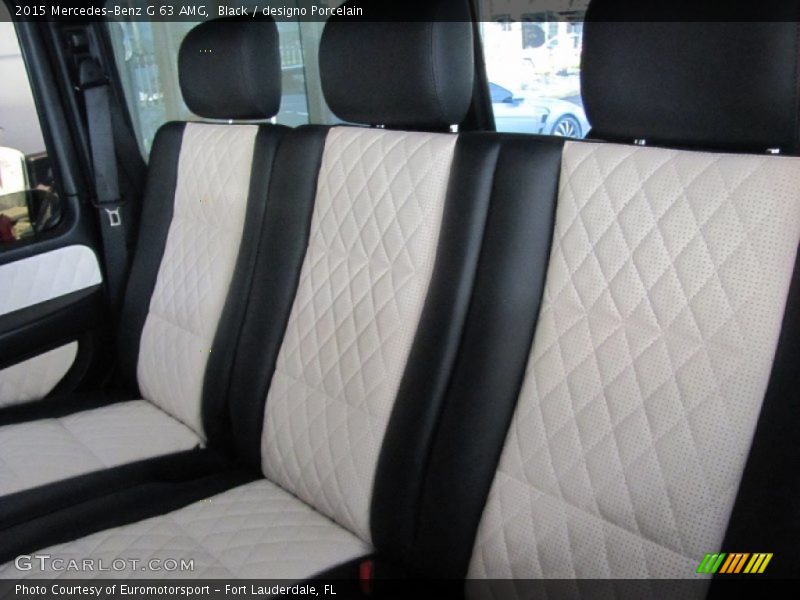 Rear Seat of 2015 G 63 AMG