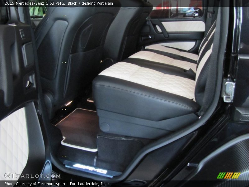Rear Seat of 2015 G 63 AMG
