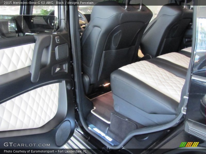 Rear Seat of 2015 G 63 AMG