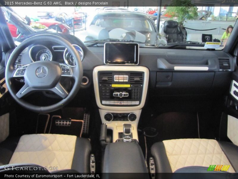 Dashboard of 2015 G 63 AMG