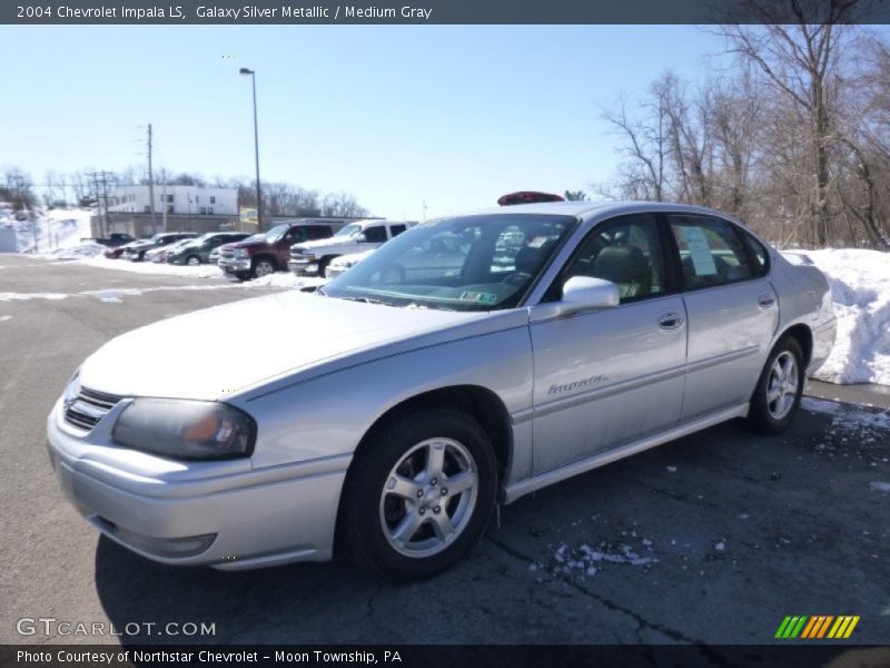 Galaxy Silver Metallic / Medium Gray 2004 Chevrolet Impala LS