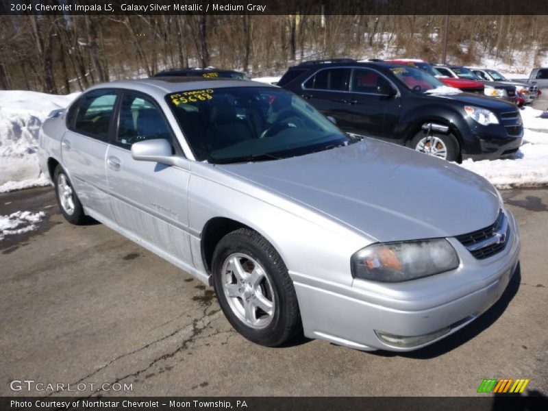 Galaxy Silver Metallic / Medium Gray 2004 Chevrolet Impala LS