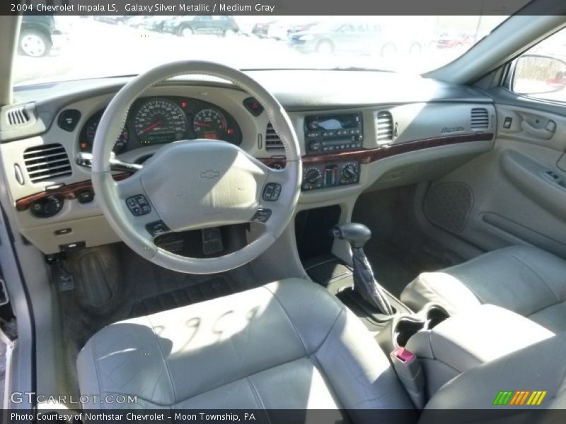 Galaxy Silver Metallic / Medium Gray 2004 Chevrolet Impala LS