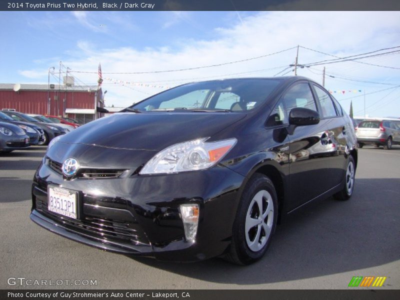 Black / Dark Gray 2014 Toyota Prius Two Hybrid