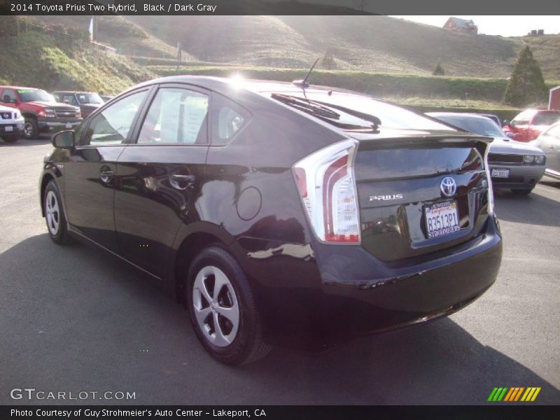 Black / Dark Gray 2014 Toyota Prius Two Hybrid