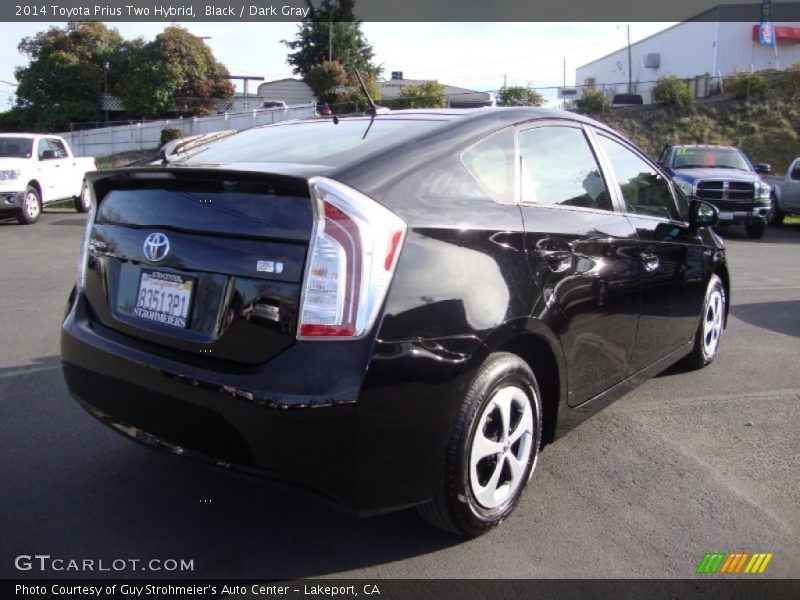 Black / Dark Gray 2014 Toyota Prius Two Hybrid