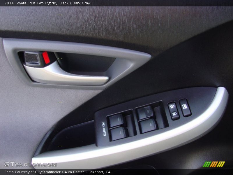 Black / Dark Gray 2014 Toyota Prius Two Hybrid
