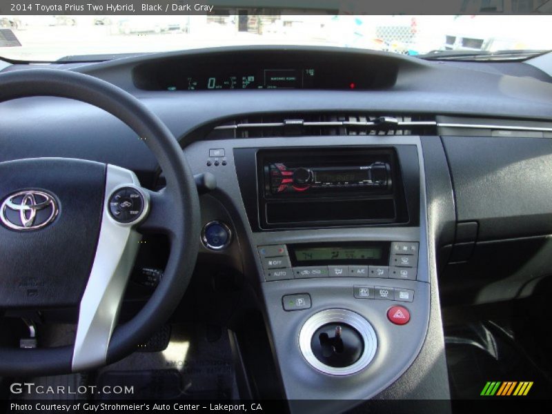 Black / Dark Gray 2014 Toyota Prius Two Hybrid