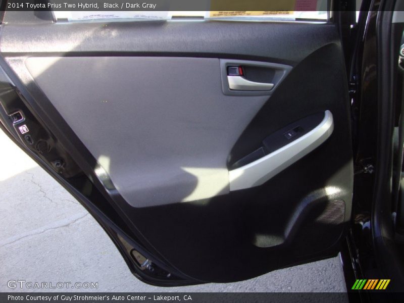 Black / Dark Gray 2014 Toyota Prius Two Hybrid