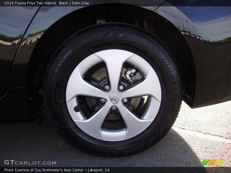 Black / Dark Gray 2014 Toyota Prius Two Hybrid