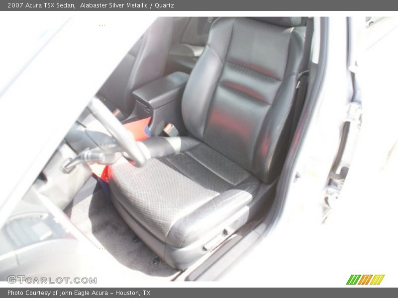Alabaster Silver Metallic / Quartz 2007 Acura TSX Sedan