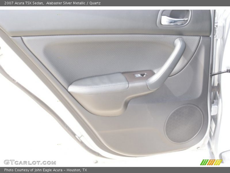 Alabaster Silver Metallic / Quartz 2007 Acura TSX Sedan