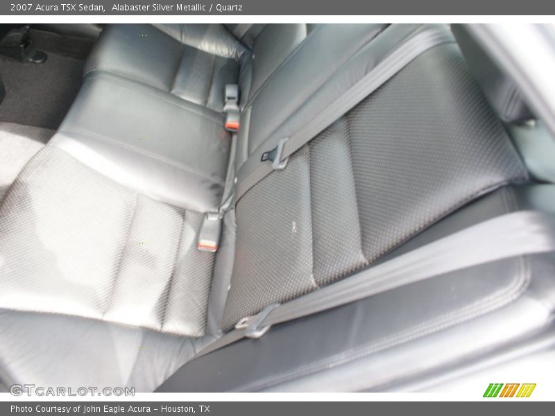 Alabaster Silver Metallic / Quartz 2007 Acura TSX Sedan