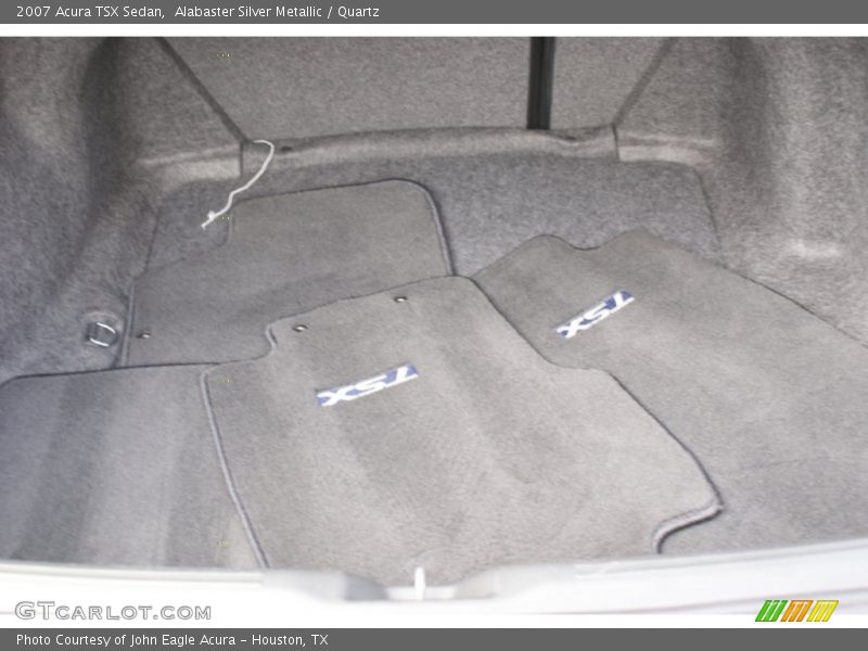 Alabaster Silver Metallic / Quartz 2007 Acura TSX Sedan