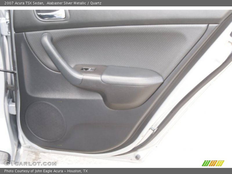 Alabaster Silver Metallic / Quartz 2007 Acura TSX Sedan