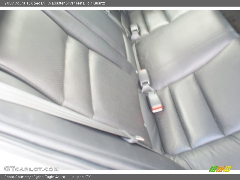 Alabaster Silver Metallic / Quartz 2007 Acura TSX Sedan
