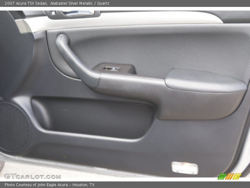 Alabaster Silver Metallic / Quartz 2007 Acura TSX Sedan