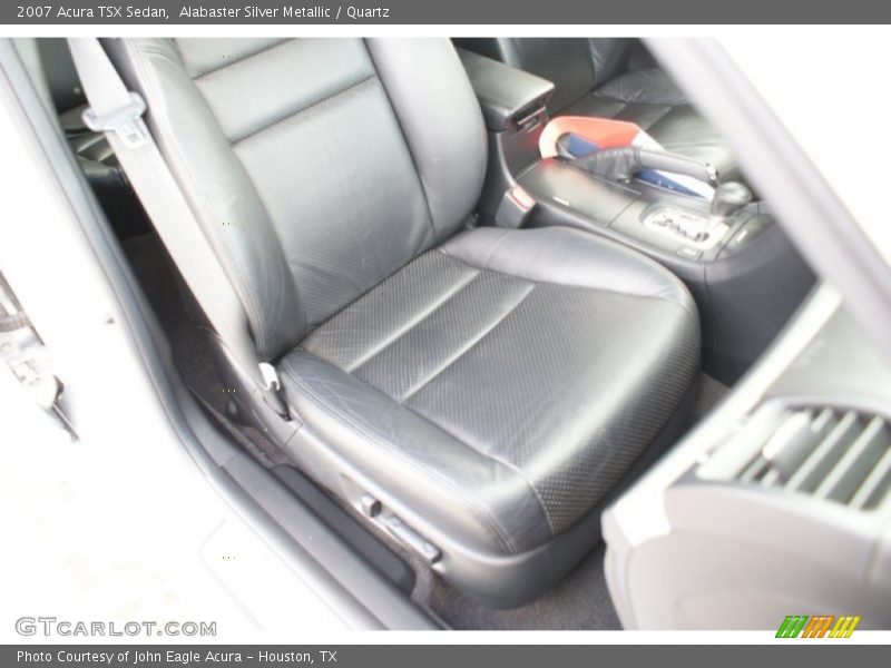 Alabaster Silver Metallic / Quartz 2007 Acura TSX Sedan